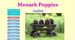 Desktop Screenshot of monarkpuppies.com